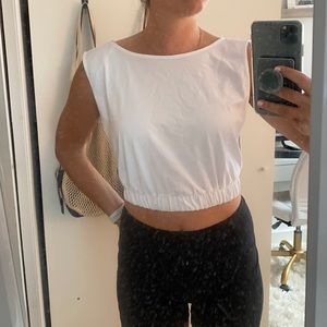 NWT. White tank top from Zara.